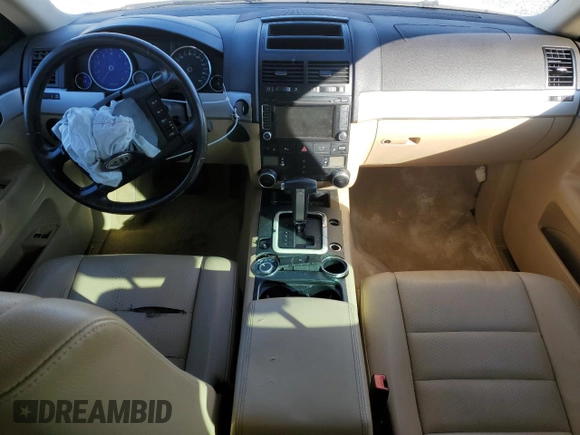 2009 Volkswagen Touareg VR6 с VIN WVGBE77L09D023864, выставлен на аукционе Copart как лот 83619984 с пробегом Не указан миль и Списание • Salvage title. История ставок и продаж доступна на DreamBid. Изображение 8.