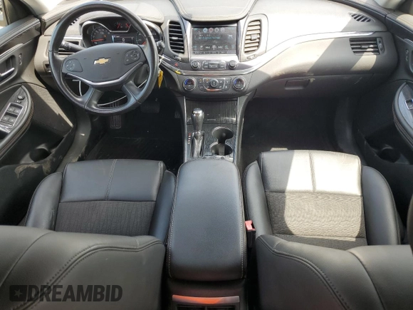 2016 Chevrolet Impala LT with VIN 2G1105SA6G9201725, listed as a Copart auction lot 59634085 with 96,715 mi miles and Salvage title. Bid and sale history available at DreamBid. Image 8.