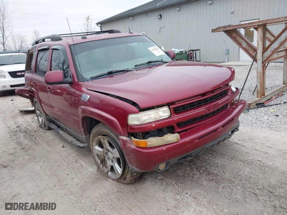 2005 Chevrolet Tahoe LT with VIN 1GNEK13T55R248086, listed as a IAAI auction lot 41508365 with 161,099 mi miles. Bid and sale history available at carsss.com. Image 1.