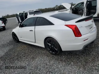 2016 Cadillac ATS-V with VIN 1G6AN1RYXG0117702, listed as a Copart auction lot 85613044 with 57,081 mi miles and Salvage Title. Bid and sale history available at carsss.com. Image 2.