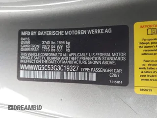 2016 MINI Convertible с VIN WMWWG5C53G3C19327, выставлен на аукционе IAAI как лот 42030590 с пробегом 33 898 миль миль и . История ставок и продаж доступна на DreamBid. Изображение 9.