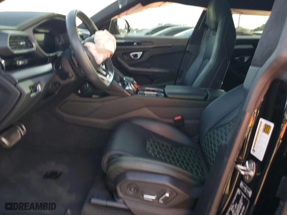 2022 Lamborghini Urus with VIN ZPBUA1ZL9NLA16309, listed as a Copart auction lot 42635545 with 30,764 mi miles and Salvage Title. Bid and sale history available at carsss.com. Image 7.