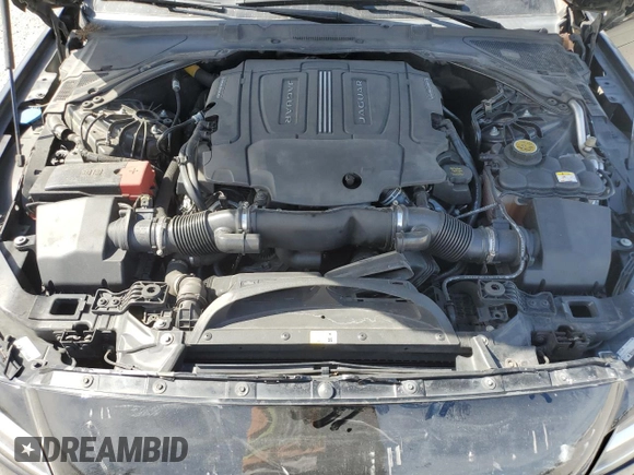 2016 Jaguar XF 35t Premium with VIN SAJBD4BV5GCY20923, listed as a Copart auction lot 57417954 with 63,238 mi miles and Salvage Title. Bid and sale history available at carsss.com. Image 12.