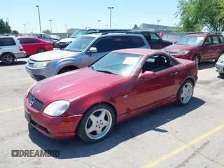 1999 Mercedes-Benz SLK 230/320 with VIN WDBKK47F0XF119354, listed as a IAAI auction lot 42489869 with 115,201 mi miles and . Bid and sale history available at DreamBid. Image 2.