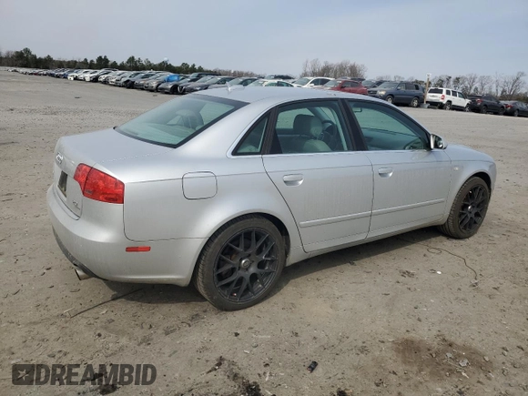 2005 Audi A4 2.0T with VIN WAUDF68E55A508627, listed as a Copart auction lot 46431295 with 73,812 mi miles and Clean Title. Bid and sale history available at carsss.com. Image 3.