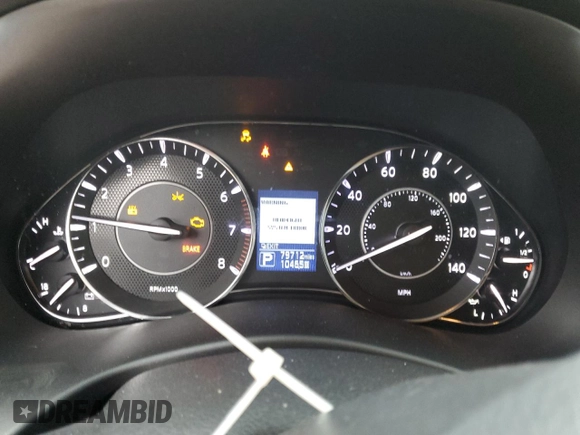 2017 Nissan Armada Platinum with VIN JN8AY2NE4H9704307, listed as a Copart auction lot 85791644 with 79,712 mi miles and Salvage Title. Bid and sale history available at carsss.com. Image 9.