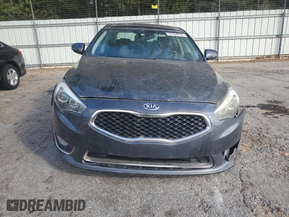 2014 Kia Cadenza Premium with VIN KNALN4D71E5163583, listed as a Copart auction lot 80304934 with 97,461 mi miles and Non Repairable. Bid and sale history available at carsss.com. Image 5.