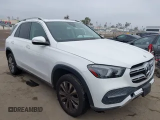 2020 Mercedes-Benz GLE 350 with VIN 4JGFB4KB2LA037975, listed as a IAAI auction lot 42453741 with 61,252 mi miles and . Bid and sale history available at DreamBid. Image 1.