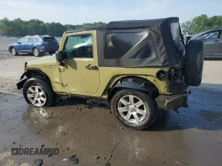 2013 Jeep Wrangler Sahara с VIN 1C4AJWBG0DL593166, выставлен на аукционе Copart как лот 59514185 с пробегом 98 368 миль миль и Списание • Salvage title. История ставок и продаж доступна на DreamBid. Изображение 2.