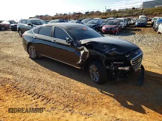 2017 Genesis G80 3.8L with VIN KMHGN4JE9HU191919, listed as a Copart auction lot 76667294 with 121,550 mi miles and Salvage Title. Bid and sale history available at DreamBid. Image 11.