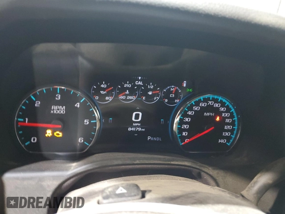 2017 GMC Yukon Denali with VIN 1GKS2CKJ8HR297864, listed as a Copart auction lot 49134005 with 84,179 mi miles and Salvage Title. Bid and sale history available at carsss.com. Image 9.