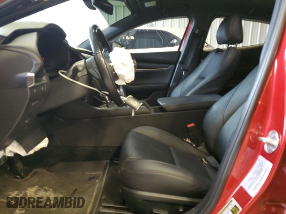 2023 Mazda 3 2.5 Turbo with VIN JM1BPBJY8P1607093, listed as a Copart auction lot 53950255 with 40,446 mi miles and Salvage title. Bid and sale history available at DreamBid. Image 7.