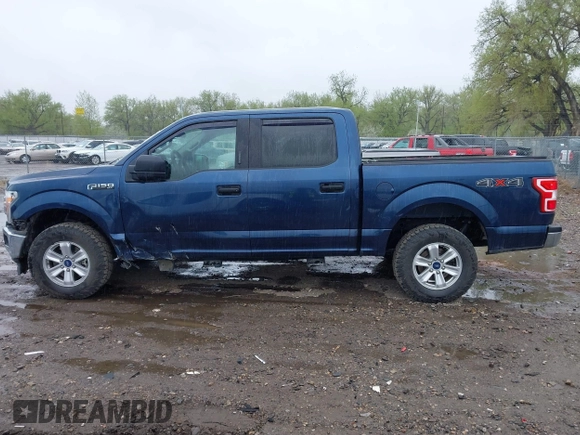 2018 Ford F-150 XL with VIN 1FTEW1E57JFD02530, listed as a IAAI auction lot 42152385 with 81,230 mi miles and . Bid and sale history available at DreamBid. Image 14.