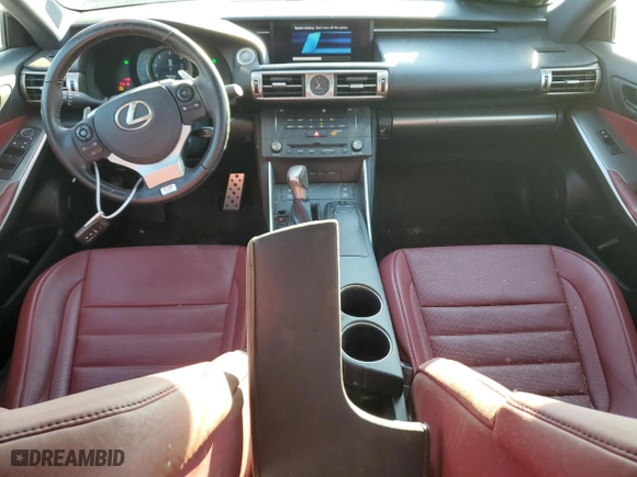 2016 Lexus IS 300 with VIN JTHCM1D20G5012115, listed as a Copart auction lot 73808184 with 87,392 mi miles and Salvage Title. Bid and sale history available at carsss.com. Image 8.