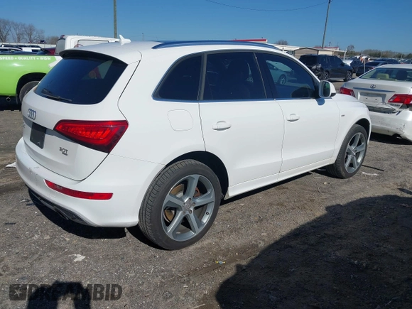 2013 Audi Q5 Prestige with VIN WA1WGAFP6DA073125, listed as a IAAI auction lot 41501759 with 166,238 mi miles and . Bid and sale history available at DreamBid. Image 4.