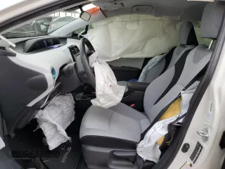 2017 Toyota Prius Two with VIN JTDKARFU9H3046683, listed as a Copart auction lot 53076595 with 49,404 mi miles and Salvage Title. Bid and sale history available at DreamBid. Image 7.