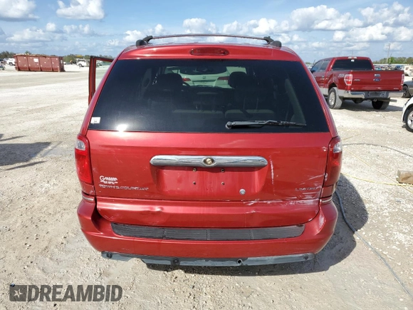 2006 Chrysler Town & Country LWB Limited with VIN 2A8GP64L06R666932, listed as a Copart auction lot 80091264 with 0 mi miles and Non Repairable. Bid and sale history available at carsss.com. Image 6.