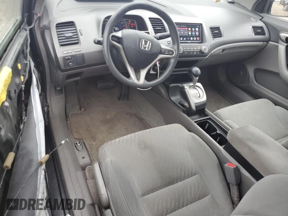 2010 Honda Civic Cpe LX with VIN 2HGFG1B68AH504775, listed as a Copart auction lot 53284265 with 216,785 mi miles and Salvage Title. Bid and sale history available at carsss.com. Image 8.