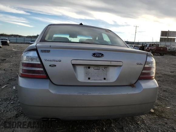 2008 Ford Taurus SEL with VIN 1FAHP24W18G115224, listed as a Copart auction lot 83876254 with 233,418 mi miles and Salvage Title. Bid and sale history available at carsss.com. Image 6.