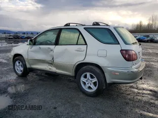 1999 Lexus RX 300 Luxury SUV with VIN JT6HF10U1X0071879, listed as a Copart auction lot 50847325 with 225,817 mi miles and Salvage Title. Bid and sale history available at carsss.com. Image 2.