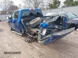 2017 Ford F-150 XL with VIN 1FTEW1EFXHKD09286, listed as a IAAI auction lot 41854336 with 97,861 mi miles. Bid and sale history available at carsss.com. Image 3.