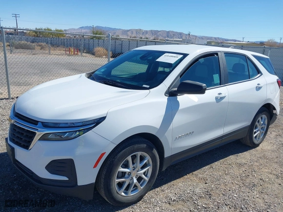 2022 Chevrolet Equinox LS with VIN 3GNAXHEV8NS163120, listed as a IAAI auction lot 41648009 with 71,154 mi miles. Bid and sale history available at carsss.com. Image 17.