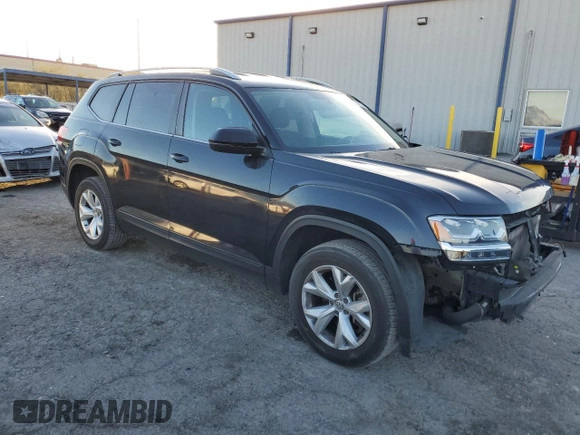 2018 Volkswagen Atlas S z VIN 1V2AP2CA2JC599322, wystawiony jako Copart lot #85082854 z przebiegiem 144 813 mil mil oraz Szkoda całkowita • Salvage title. Historia ofert i sprzedaży dostępna na DreamBid. Obrazek 4.