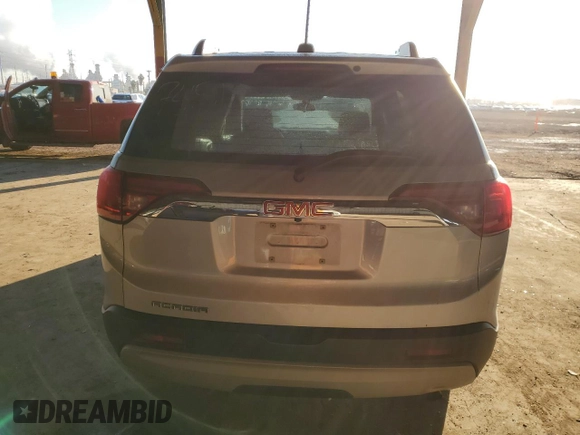 2018 GMC Acadia SLE with VIN 1GKKNLLA7JZ218342, listed as a Copart auction lot 42636435 with 131,789 mi miles and Salvage Title. Bid and sale history available at DreamBid. Image 6.