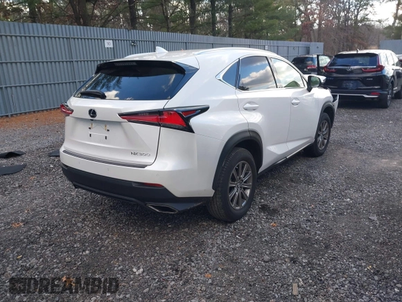 2021 Lexus NX with VIN JTJDARDZ6M2261054, listed as a IAAI auction lot 40991805 with 20,789 mi miles. Bid and sale history available at carsss.com. Image 4.