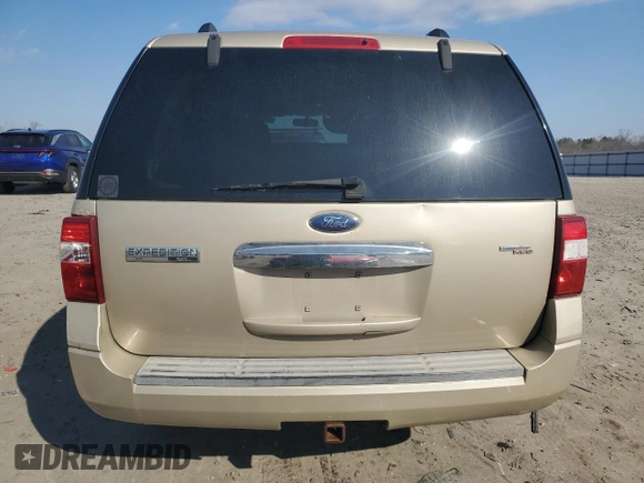 2008 Ford Expedition Max SSV with VIN 1FMFK16578LA65785, listed as a Copart auction lot 43933395 with 339,334 mi miles and Clean title. Bid and sale history available at DreamBid. Image 6.