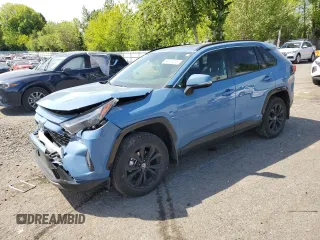 2024 Toyota RAV4 Hybrid SE with VIN JTM16RFV6RD147620, listed as a Copart auction lot 54415215 with 5,705 mi miles and Salvage title. Bid and sale history available at DreamBid. Image 1.