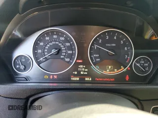 2013 BMW 3 Series 328i with VIN WBA3C1C58DF444907, listed as a Copart auction lot 49463935 with 103,258 mi miles and Salvage Title. Bid and sale history available at carsss.com. Image 9.