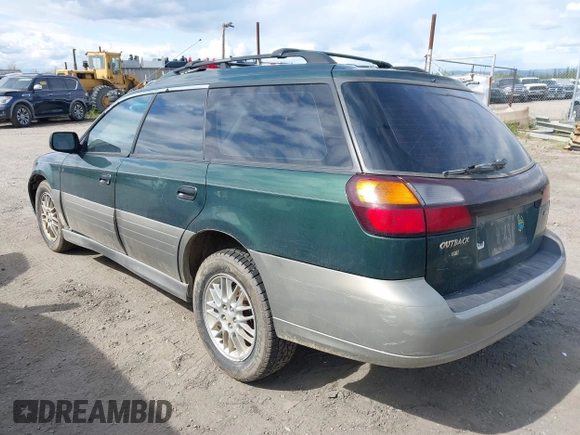 2000 Subaru Legacy Outback with VIN 4S3BH6650Y7653843, listed as a IAAI auction lot 42422050 with 215,782 mi miles and . Bid and sale history available at DreamBid. Image 3.
