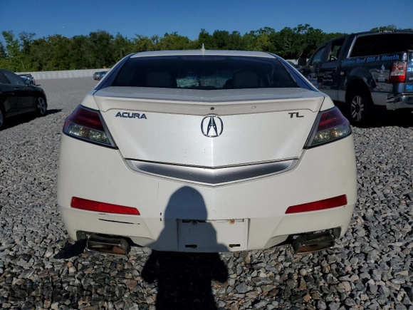 2009 Acura TL Tech with VIN 19UUA86559A020172, listed as a Copart auction lot 50034895 with 159,636 mi miles and Salvage Title. Bid and sale history available at carsss.com. Image 6.