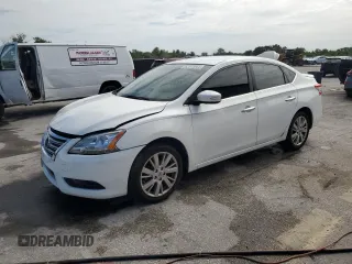 2014 Nissan Sentra SV with VIN 3N1AB7AP6EY255027, listed as a Copart auction lot 62513685 with 131,431 mi miles and Salvage title. Bid and sale history available at DreamBid. Image 1.