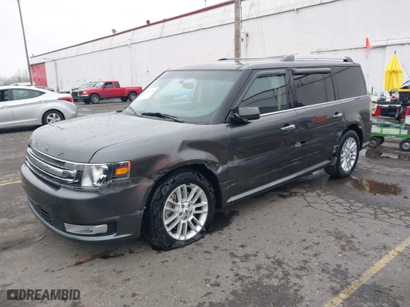 2019 Ford Flex SEL with VIN 2FMHK6C81KBA39470, listed as a IAAI auction lot 41309076 with 32,533 mi miles. Bid and sale history available at carsss.com. Image 17.