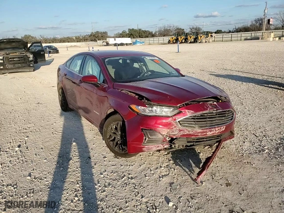 2019 Ford Fusion Hybrid SE with VIN 3FA6P0LU7KR102523, listed as a Copart auction lot 43856535 with 103,496 mi miles and Salvage Title. Bid and sale history available at carsss.com. Image 10.