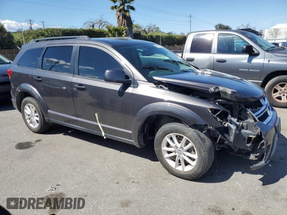 2016 Dodge Journey SXT with VIN 3C4PDCBG5GT116631, listed as a Copart auction lot 49538975 with 77,090 mi miles and Salvage Title. Bid and sale history available at carsss.com. Image 4.