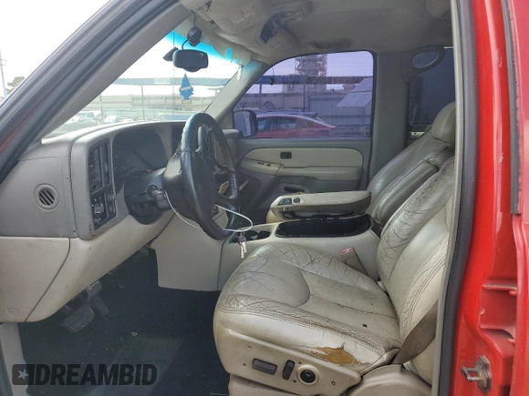 2001 Chevrolet Tahoe LT with VIN 1GNEC13T11R144184, listed as a Copart auction lot 57570885 with Not provided miles and Salvage title. Bid and sale history available at DreamBid. Image 7.