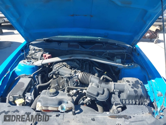 2012 Ford Mustang V6 with VIN 1ZVBP8EM7C5203745, listed as a IAAI auction lot 41757054 with 236,890 mi miles and . Bid and sale history available at DreamBid. Image 10.