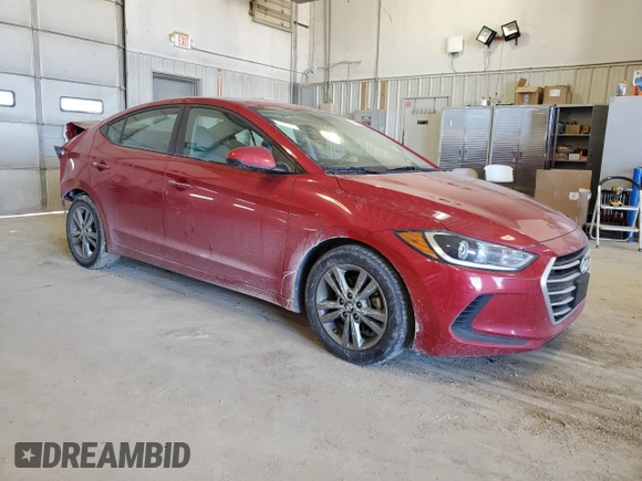 2017 Hyundai Elantra SE with VIN 5NPD84LF0HH025478, listed as a Copart auction lot 47364595 with 132,026 mi miles and Salvage Title. Bid and sale history available at DreamBid. Image 4.