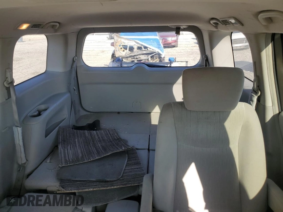 2015 Nissan Quest SV with VIN JN8AE2KP1F9120667, listed as a Copart auction lot 48436865 with 131,819 mi miles and Salvage Title. Bid and sale history available at carsss.com. Image 10.