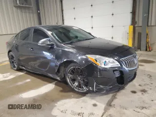 2015 Buick Regal GS with VIN 2G4GT5GX0F9127508, listed as a Copart auction lot 60233115 with 109,109 mi miles and Salvage title. Bid and sale history available at DreamBid. Image 4.