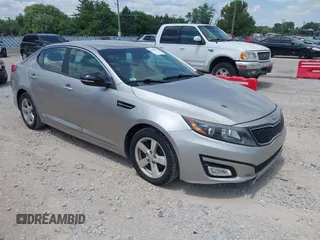 2015 Kia Optima LX with VIN KNAGM4A78F5533101, listed as a IAAI auction lot 42629938 with 135,019 mi miles and . Bid and sale history available at DreamBid. Image 1.