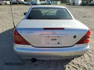 1998 Mercedes-Benz SLK-Class with VIN WDBKK47F6WF059935, listed as a Copart auction lot 77026144 with 0 mi miles and Non Repairable. Bid and sale history available at carsss.com. Image 6.