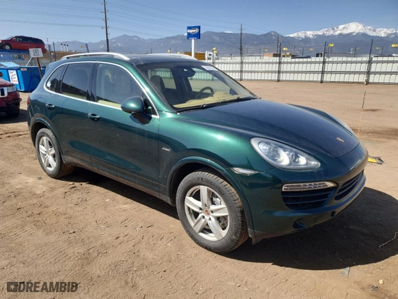 2014 Porsche Cayenne Diesel with VIN WP1AF2A21ELA33463, listed as a Copart auction lot 52605355 with 192,342 mi miles and Clean Title. Bid and sale history available at carsss.com. Image 4.