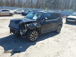 2016 Jeep Renegade Latitude with VIN ZACCJABT1GPD41970, listed as a IAAI auction lot 41795204 with 124,997 mi miles and . Bid and sale history available at carsss.com. Image 18.