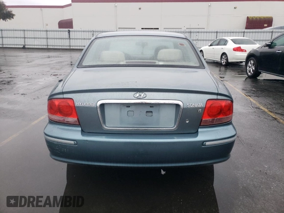 2004 Hyundai Sonata GLS with VIN KMHWF35H94A082671, listed as a Copart auction lot 82191124 with 76,275 mi miles and Salvage Title. Bid and sale history available at carsss.com. Image 6.