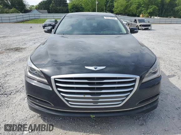 2015 Hyundai Genesis 3.8L with VIN KMHGN4JE0FU065283, listed as a Copart auction lot 52415264 with 120,292 mi miles and Salvage Title. Bid and sale history available at carsss.com. Image 5.