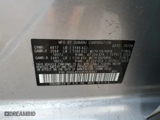 2024 Subaru Crosstrek Sport with VIN 4S4GUHF68R3836062, listed as a Copart auction lot 50097895 with 4,319 mi miles and Salvage Title. Bid and sale history available at carsss.com. Image 12.